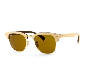 Ray-Ban Clubmaster Wood RB3016-M 1179 51 - Óculos de Sol