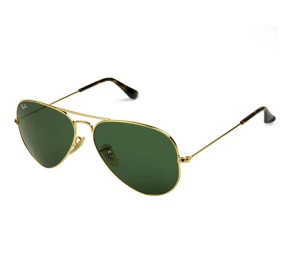 Ray Ban Aviador RB3025 Dourado/G15 181 58mm - Óculos de Sol