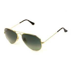 Ray Ban Aviador RB3025 Dourado/Cinza Degradê 181/71 58mm - Óculos de Sol