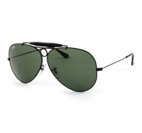 Ray-Ban Aviador Shooter RB3138 002 62 - Óculos de Sol