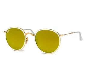 Ray-Ban Round Dobrável RB3517 001/93 51  - Óculos de Sol