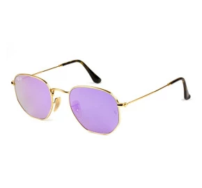 Ray-Ban Hexagonal RB3548N 001/80 51 - Óculos de Sol