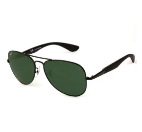 Ray Ban Aviador RB3554L - Preto/G15 006/71 58mm - Óculos de Sol