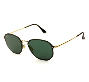 Óculos Ray Ban Blaze Hexagonal RB3579N 001/71 58 - Sol