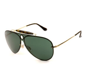 Ray Ban Blaze Shooter RB3581-N - Dourado/G15 001/71 32mm - Óculos de Sol