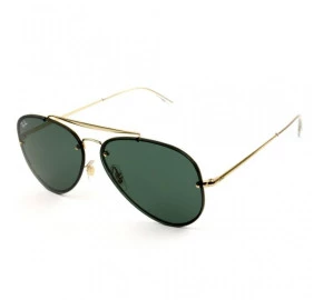 Ray Ban Blaze Aviador RB3584-N - Dourado/G15 9050/71 58mm - Óculos de Sol