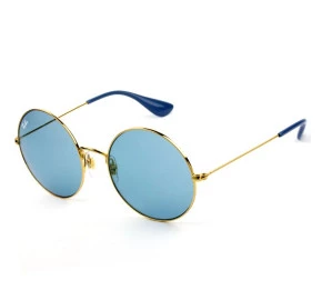 Óculos Ray Ban Redondo RB3592 001/F7 55 Sol