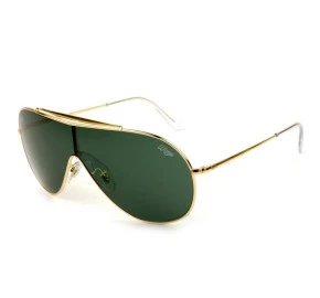 Ray Ban Wings RB3597 -  Dourado/G15 9050/71 33mm - Óculos de Sol