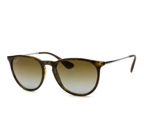 Ray Ban Erika RB4171 - Turtle/Marrom Degradê Polarizado 710/T5 54mm - Óculos de Sol