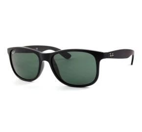 Ray Ban Andy RB4202 Preto Fosco/Verde 6069/71 55mm - Óculos de Sol