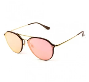 Ray Ban Blaze RB4292-N - Dourado/Rose Espelhado 6327/E4 62mm - Óculos de Sol