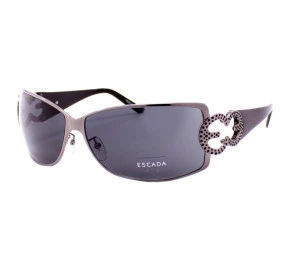 Escada SES 644S 568S Prata Lentes Cinza