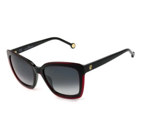 Carolina Herrera SHE788 - Preto/Vinho/Cinza Degradê 01CP 55mm - Óculos de Sol