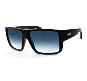 Óculos Evoke The Code Black Shine Silver Gray Gradient