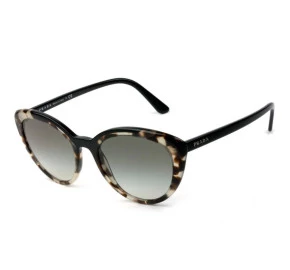 Prada SPR 02V - Turtle/Cinza Degradê 398-0A7 54mm - Óculos de Sol