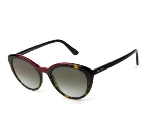 Prada SPR 02V - Turtle/Marrom Degradê 320-0A7 54mm - Óculos de Sol