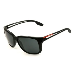 Prada Linea Rossa SPS 03T - Preto Fosco/G15 1BO-5S0 59mm - Óculos de Sol