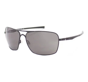Oakley Plaintiff Squared Polished Black w/ Warm Grey- 4063 01