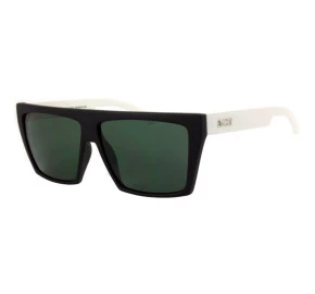 Óculos Evoke EVK 15 Newt Black Temple White Silver Green Total