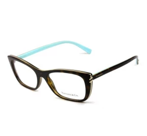 Tiffany & Co TF 2174 - Óculos de Grau Turtle/Azul 8015 Lentes 53MM