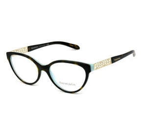 Óculos de grau Tiffany & Co. TF 2129 8134 53  - Estilo Gatinho