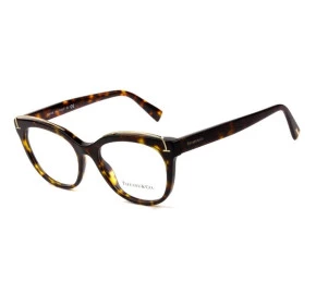 Tiffany & Co TF2166 - Óculos de Grau 8015 Turtle e Dourado Lentes 51mm