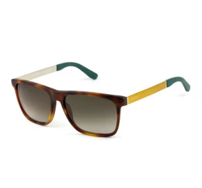 Tommy Hilfiger TH1322/S - Turtle/Marrom Degradê 0I1HA 55mm - Óculos de Sol