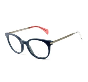 Tommy Hilfiger TH1380 - Azul/Prata QEF 48mm - Óculos de Grau