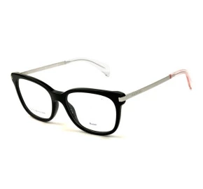 Tommy Hilfiger TH1381 - Preto/Prata FB8 53mm - Óculos de Grau