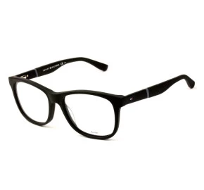 Tommy Hilfiger TH1406 - Preto Fosco KUN 54mm - Óculos de Grau