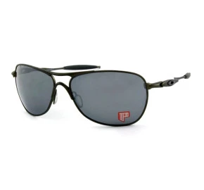 Oakley Crosshair Titanium Pewter Black Iridium Polarized 6014 02
