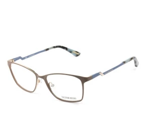 Victor Hugo VH1260 Marrom Claro/Azul 0A60 53mm - Óculos de Grau