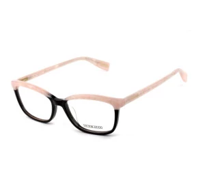 Victor Hugo VH1753 - Óculos de Grau 09P2 Rose e Preto Lentes 53mm