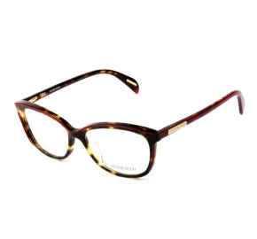 Victor Hugo VH1757 - Óculos de Grau 09TD Turtle e Vinho Lentes 53mm