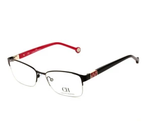 Óculos Carolina Herrera VHE 095 - Preto/Rosa 0530 53mm - Óculos de Grau