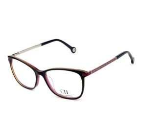 Carolina Herrera VHE 714 - Óculos de Grau 01CU Azul Lentes 53mm