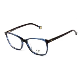 Carolina Herrera VHE 773 - Óculos de Grau 06WR Azul Mesclado Lentes 54mm