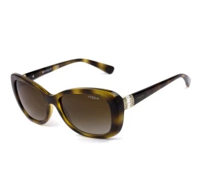 Vogue VO 2943-SB - Turtle/Marrom Degradê W656/13 55mm - Óculos de Sol