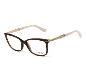 Vogue VO5125-L - Marrom/Nude 2591 53mm - Óculos de Grau