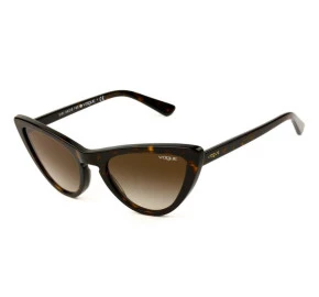 Vogue VO5211-S - Turtle/Marrom Degradê W65613 54mm - Óculos de Sol