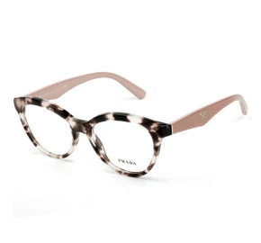 Prada VPR11R Rosa Mesclado ROJ-1O1 52mm - Óculos de Grau