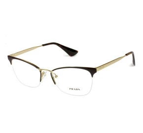 Óculos Prada VPR 65Q DH0-101 53 - Grau