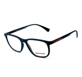 Prada VPS 05L - Óculos de Grau Azul Fosco 288-1O1 Lentes 55mm