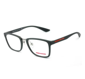 Prada VPS 06L - Óculos de Grau Cinza Fosco UFK-1O1 Lentes 55mm