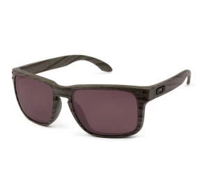 Óculos Oakley Holbrook Woodgrain Prizm Daily 9102 B7