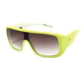 Óculos Evoke Amplifier Ice Cream Yellow White Matte Gold Brown Gradient