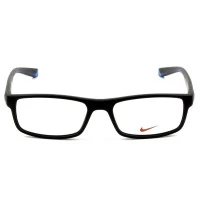 Nike Live Free 7090 - Preto Fosco 018 53mm - Óculos de Grau