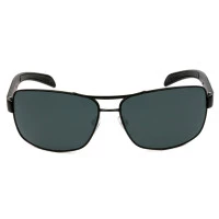 Prada Linea Rossa Eyewear SPS 54I - Preto/Cinza 1BO-1A1 65mm - Óculos de Sol