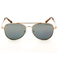 Michael Kors MK1045 Dourado/Cinza Espelhado 110882 56mm - Óculos de Sol