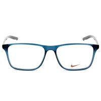 Nike 7125 Azul Translúcido 400 54mm - Óculos de Grau